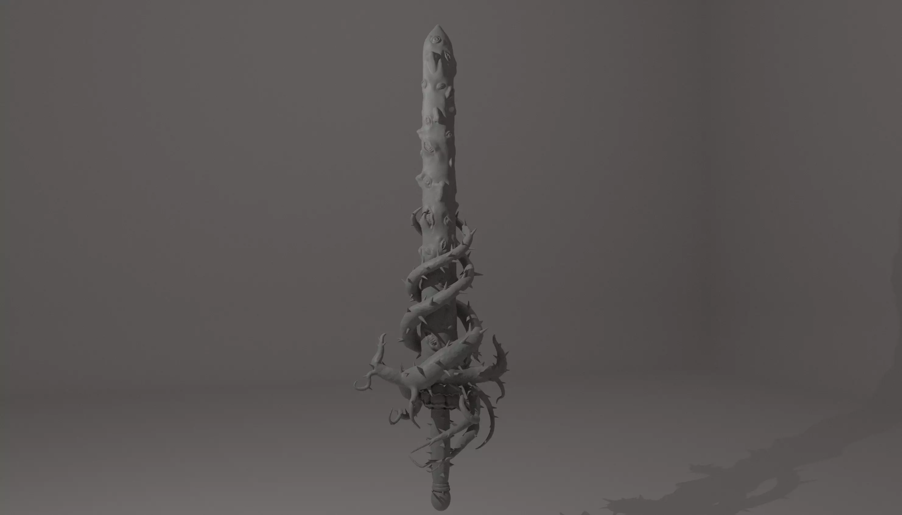 Sword of Actuation Manga Accurate inspired sword 3D Model 3D print model_0