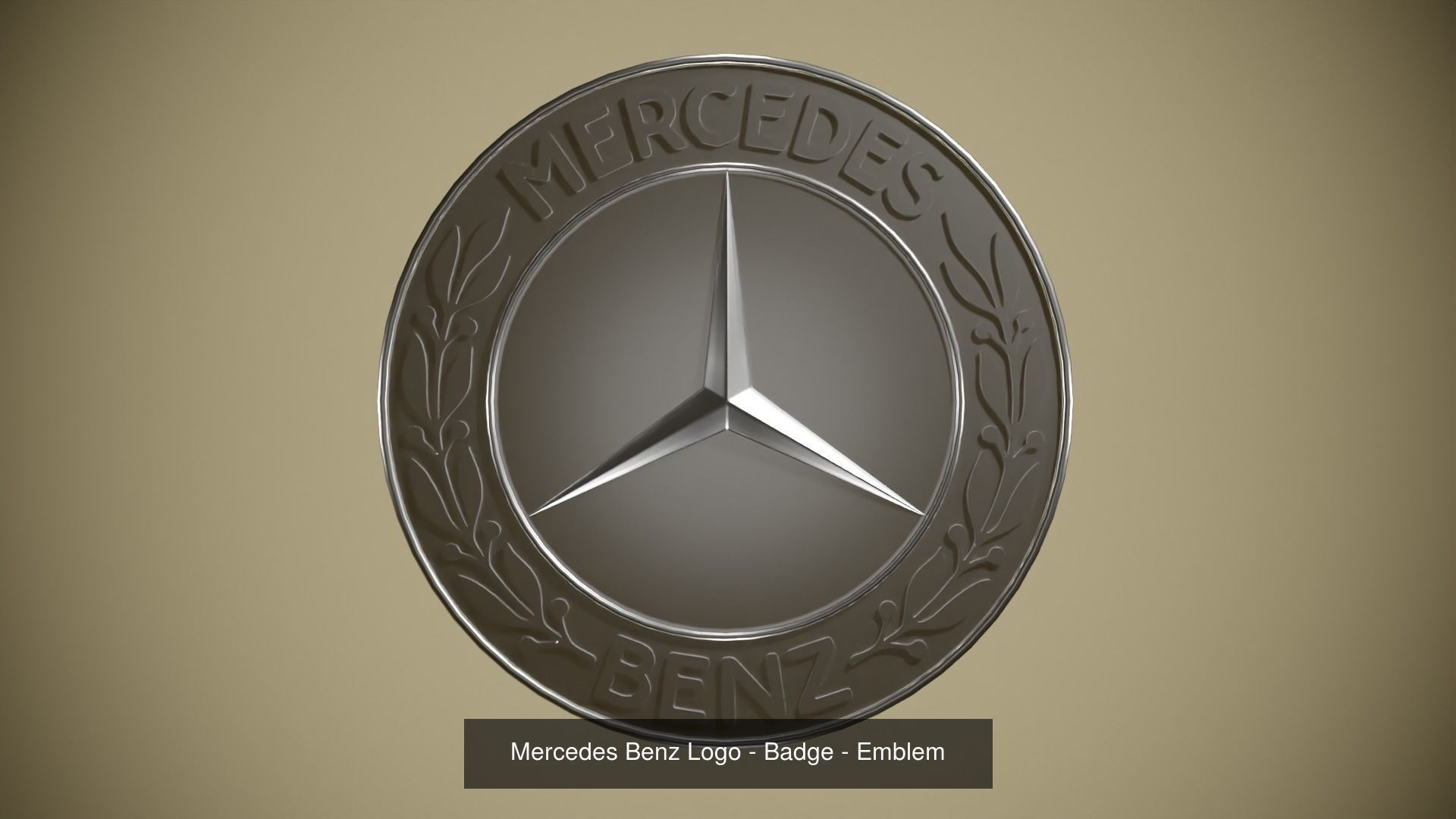 Vehicle Badges set 3D Model Collection_10