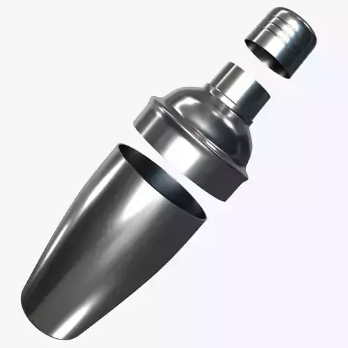 Cocktail shaker 3D model