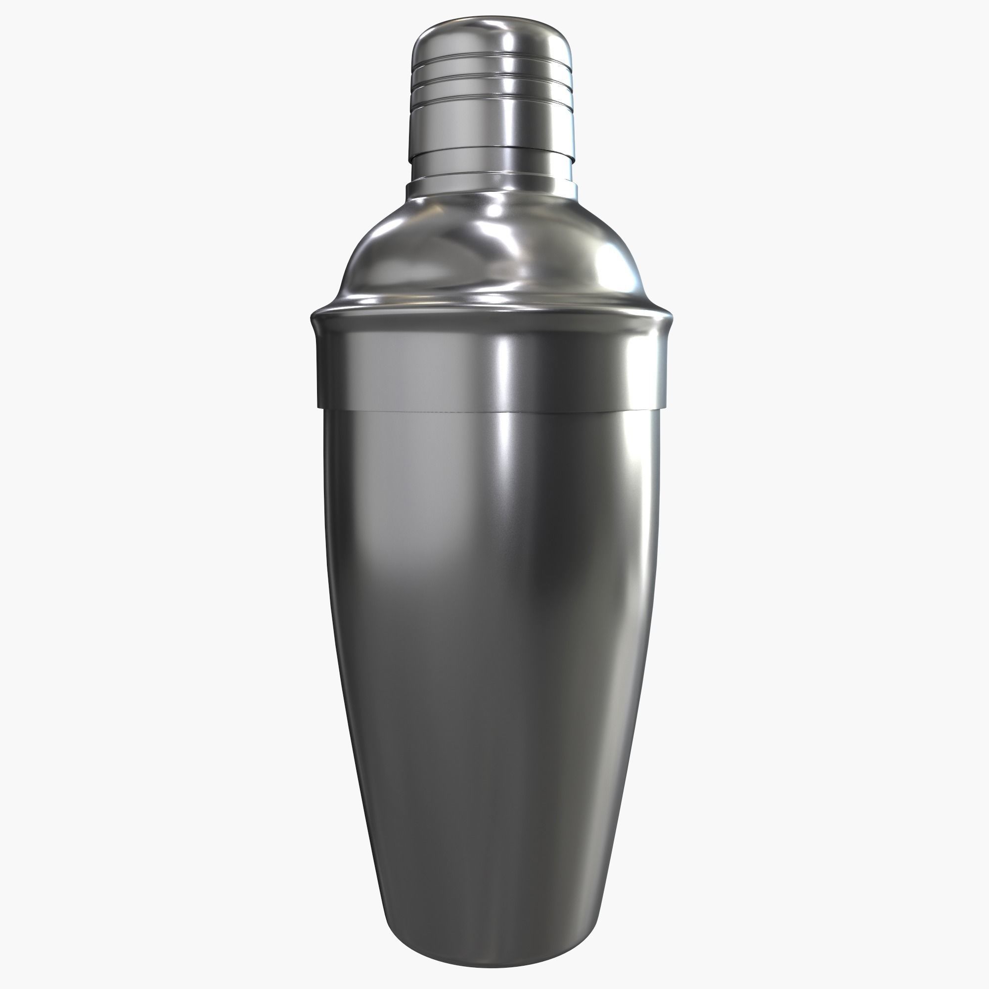 Cocktail shaker 3D model_3