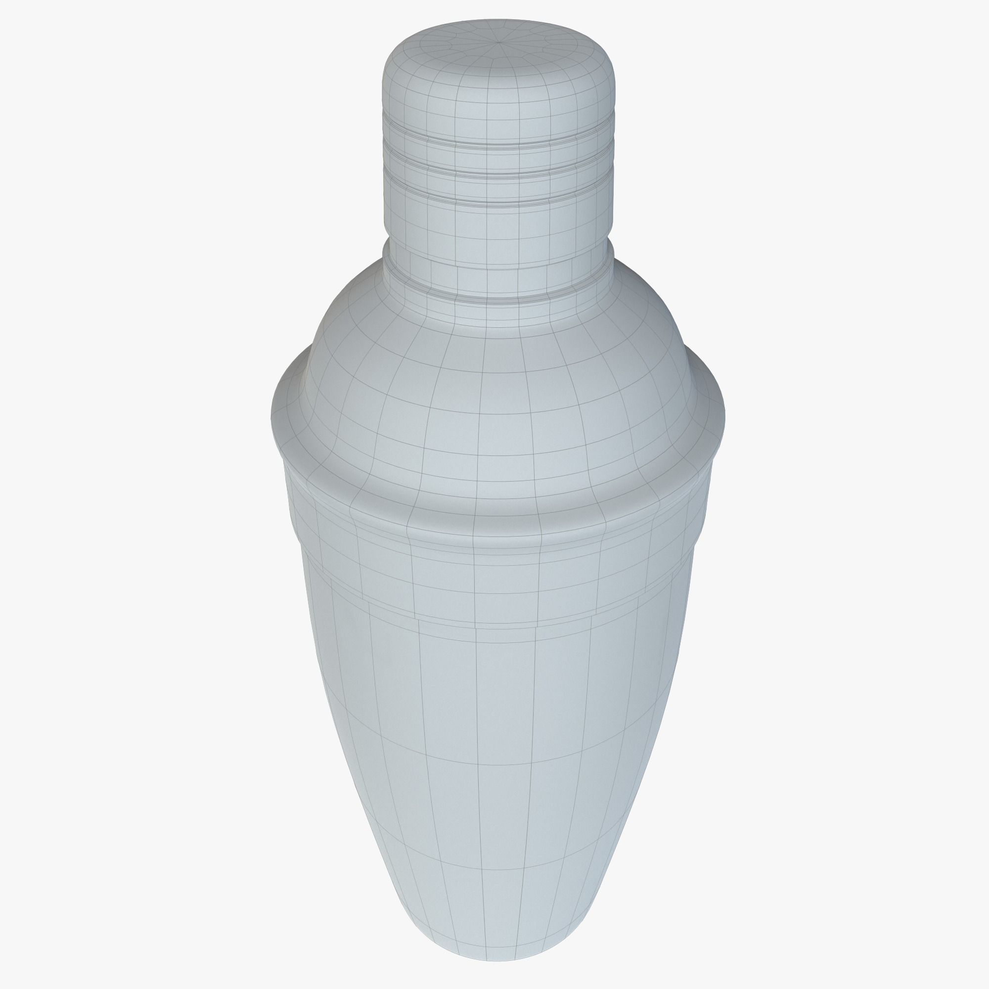 Cocktail shaker 3D model_9