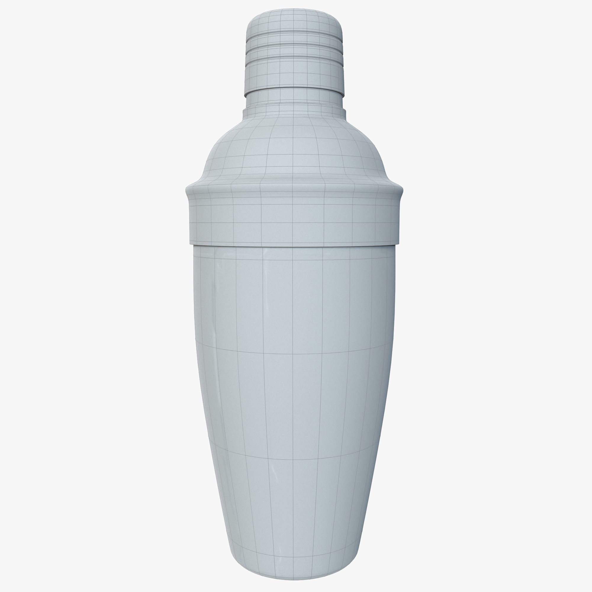 Cocktail shaker 3D model_8