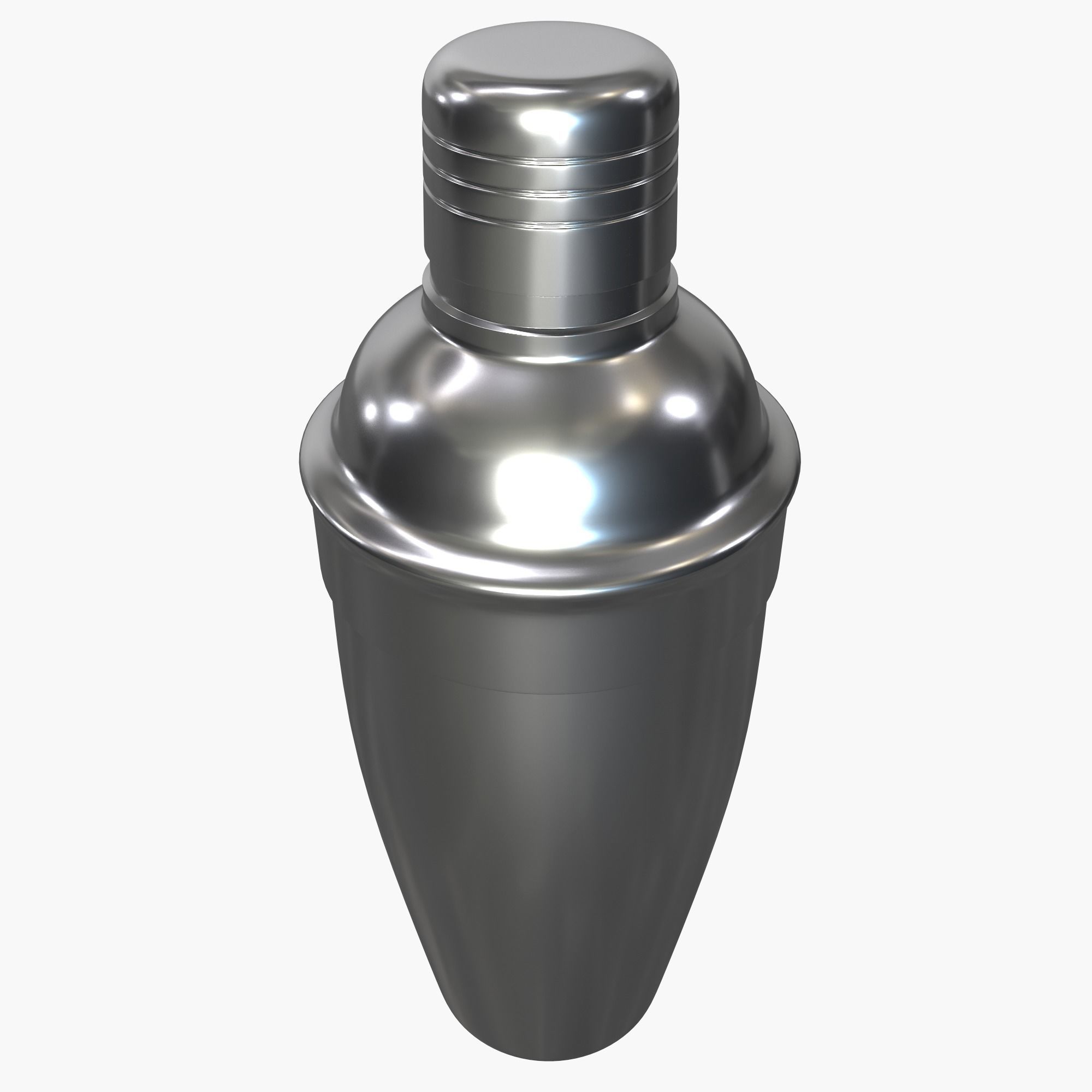 Cocktail shaker 3D model_4