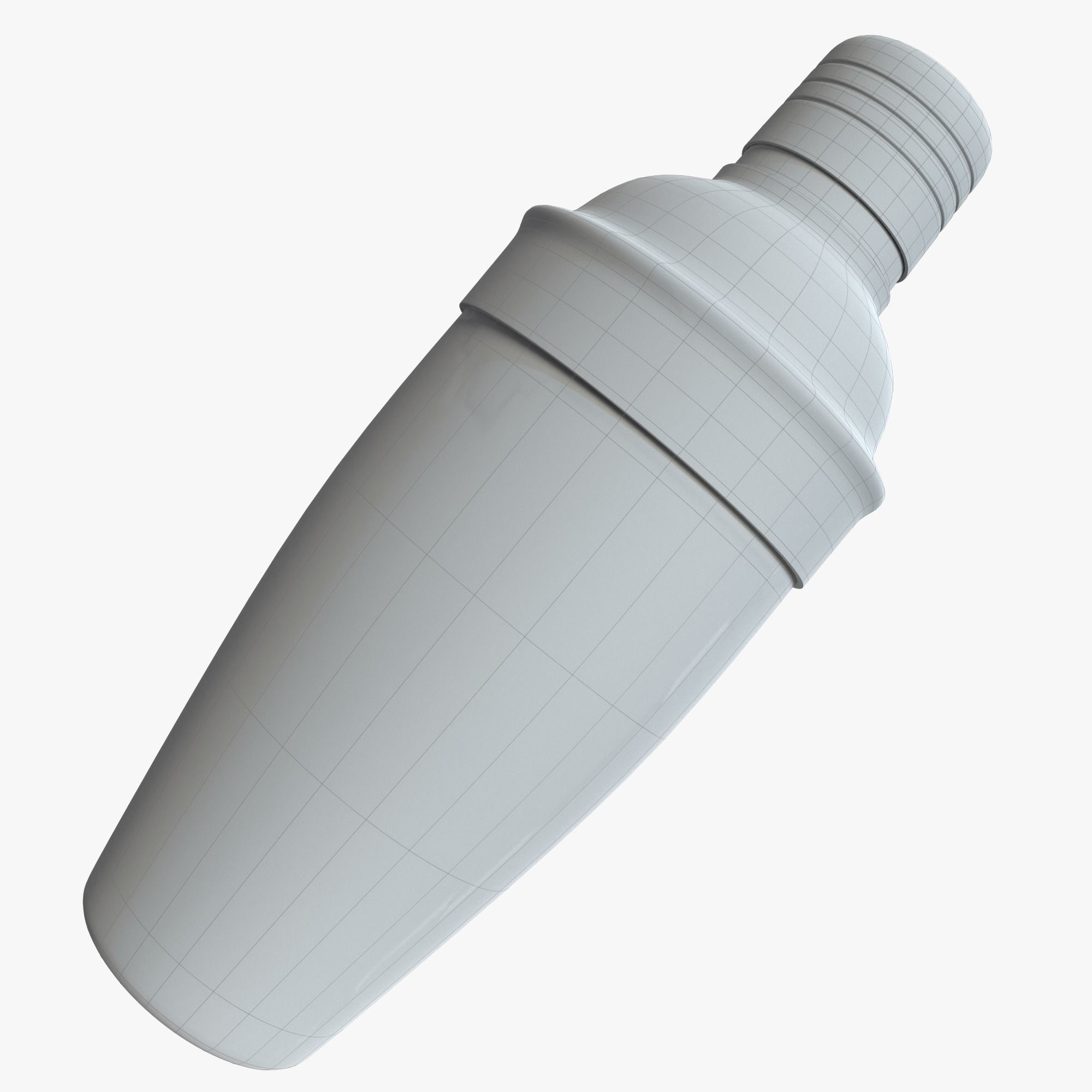 Cocktail shaker 3D model_7