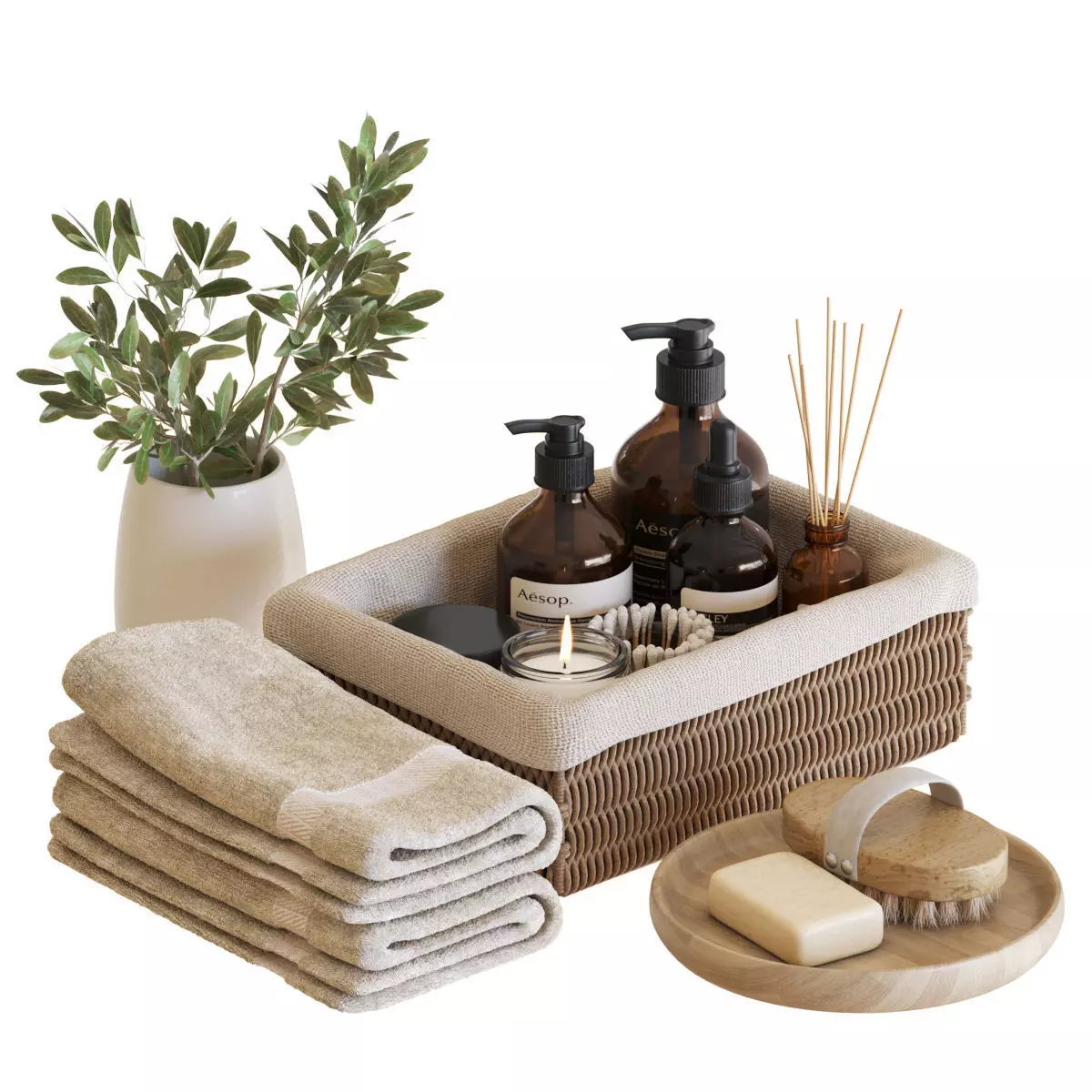 Bathroom Accessories-06 3D model