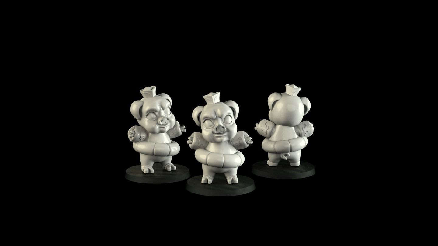 Pool Party 2 3D print model_3