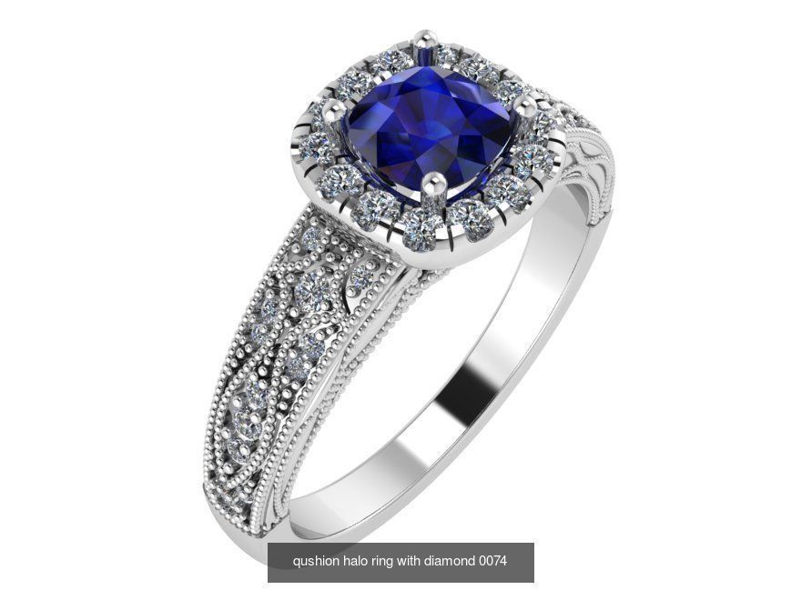 Ring and Earring Halo Collection _14