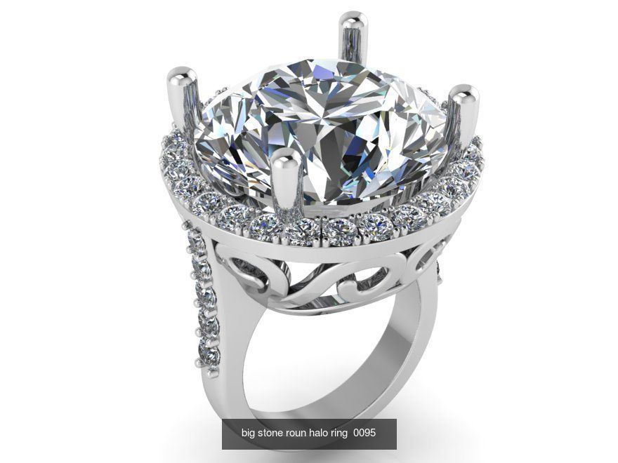 Ring and Earring Halo Collection _19