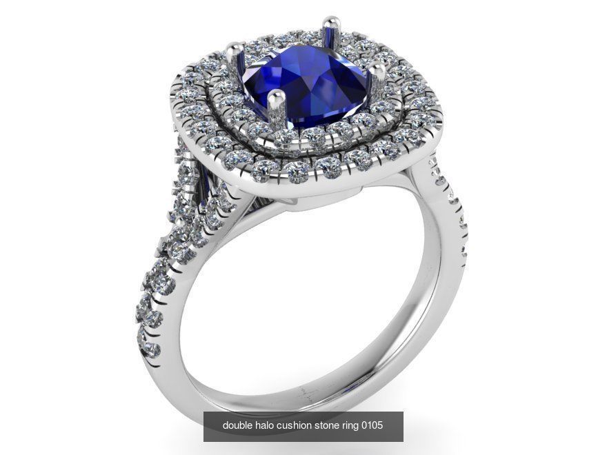 Ring and Earring Halo Collection _23