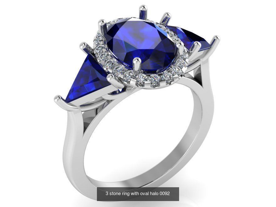 Ring and Earring Halo Collection _17