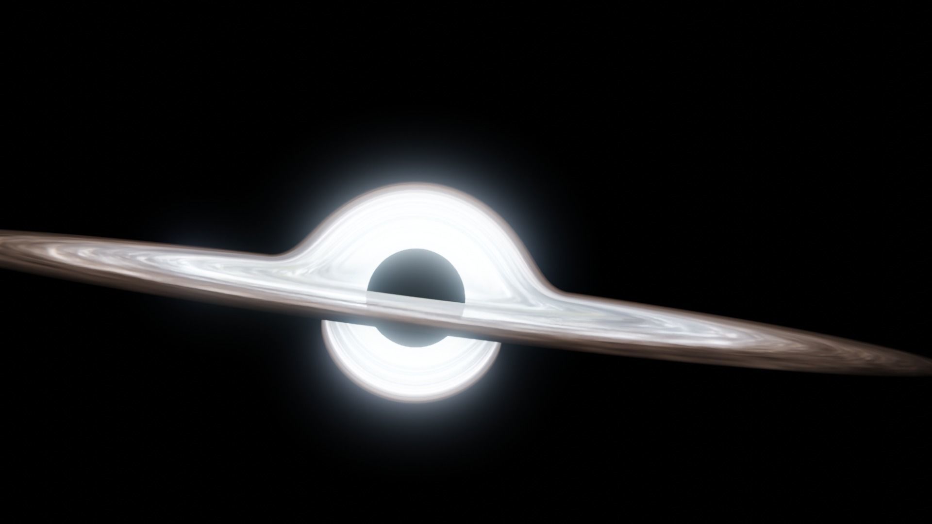 3D Black Hole Model 3D model_2