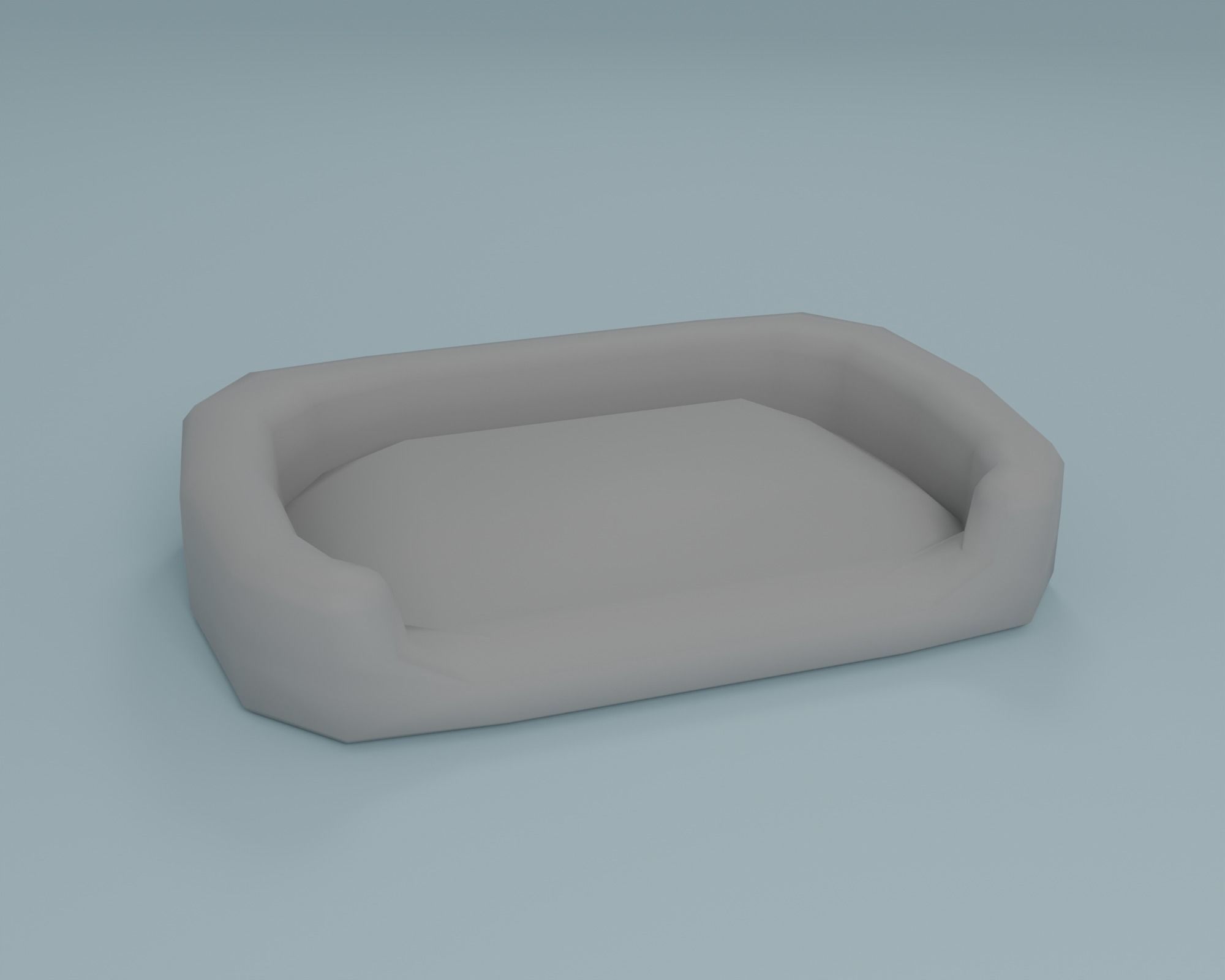 Pet accessories  Low-poly 3D model_3