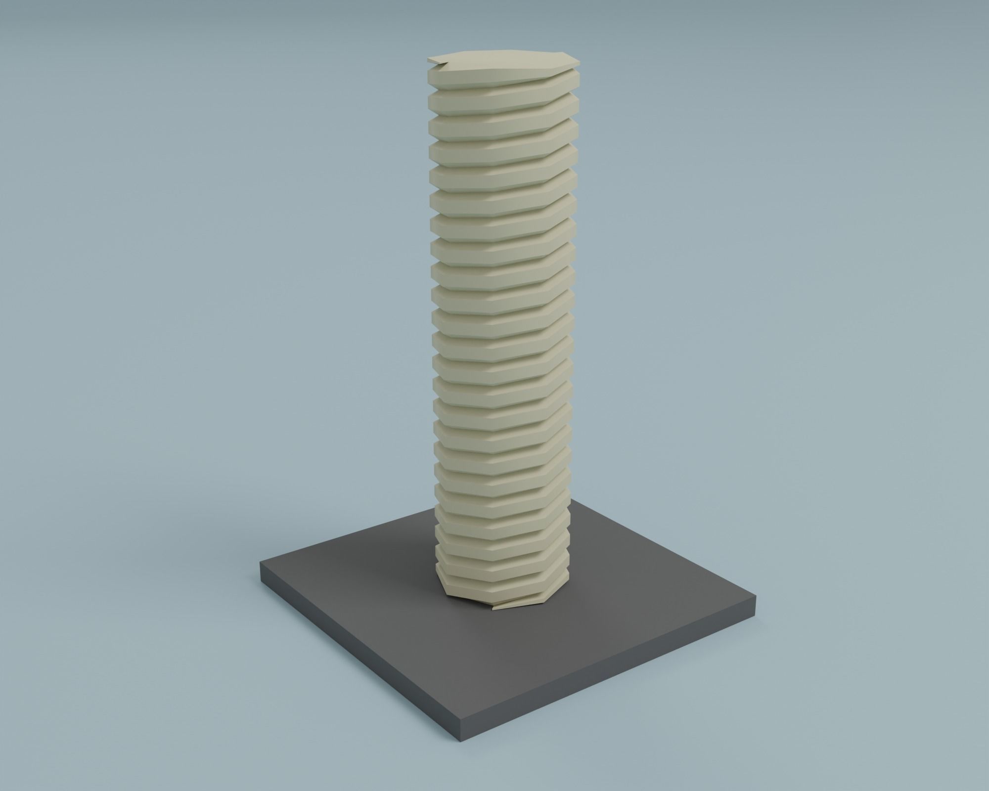 Pet accessories  Low-poly 3D model_8
