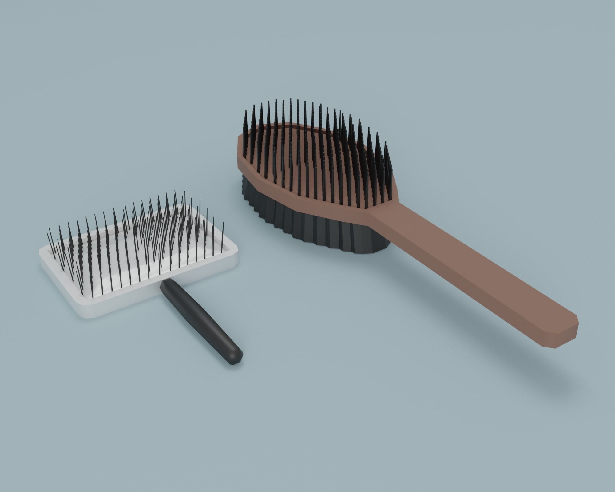 Pet accessories  Low-poly 3D model_27
