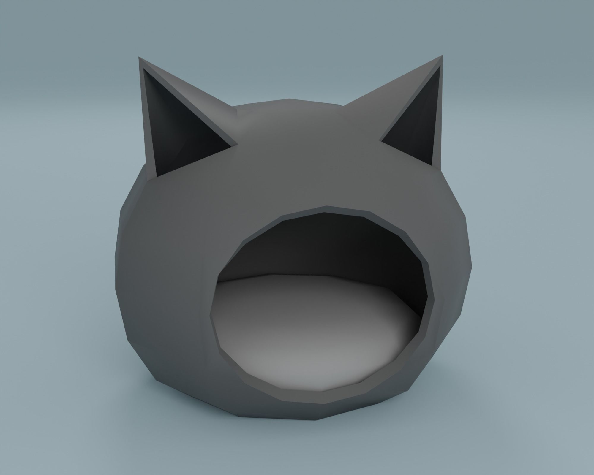Pet accessories  Low-poly 3D model_12