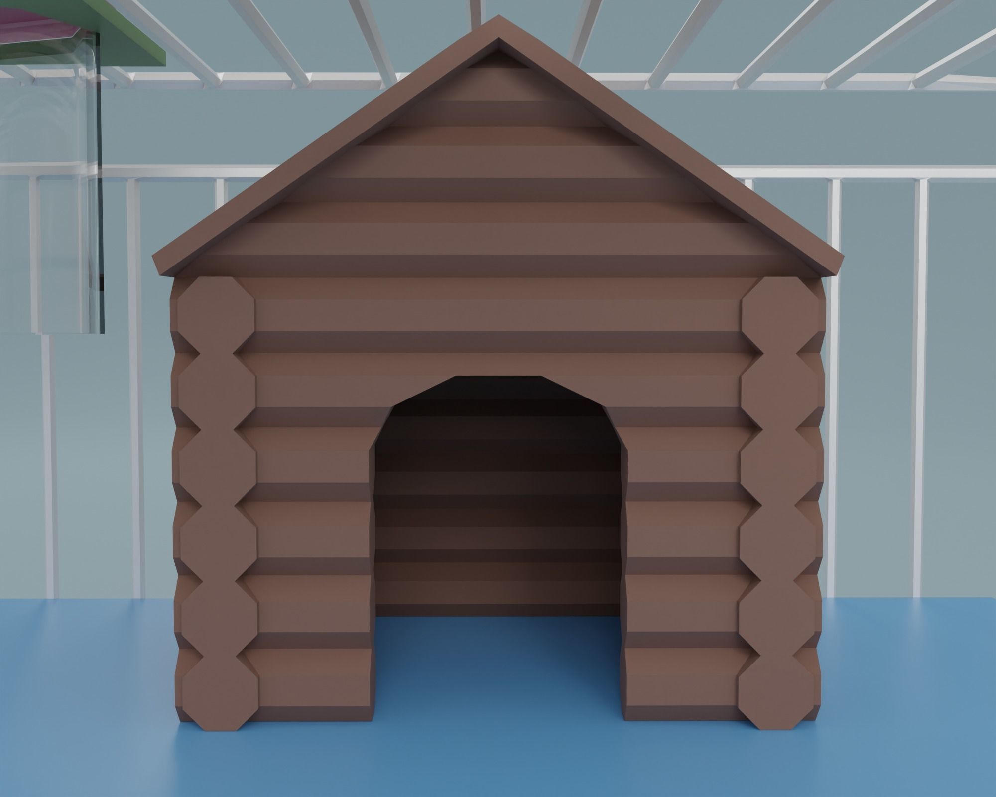 Pet accessories  Low-poly 3D model_15