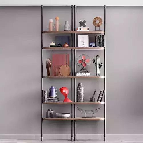 Stylish Decor On The Shelves - 2