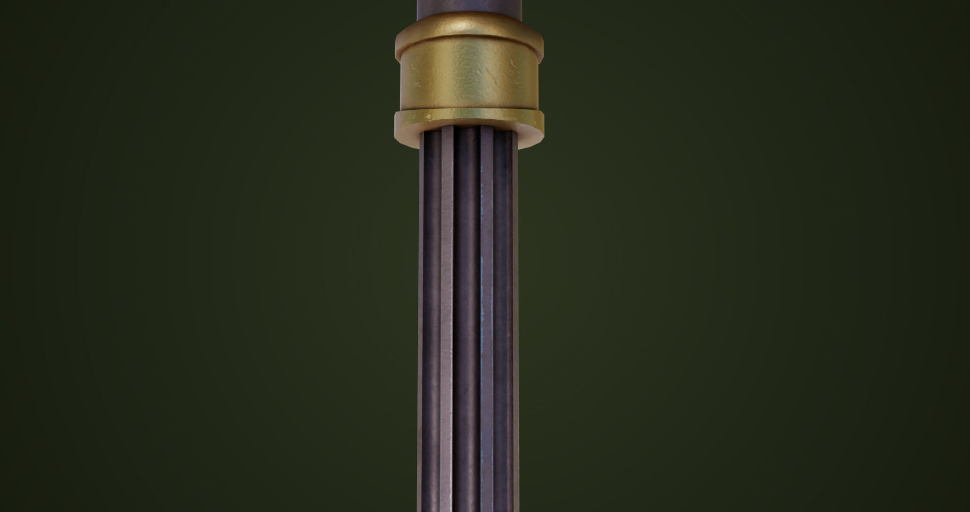 Battle Hammer 01 All PBR Unity UE V-Ray Textures Included Low-poly 3D model_12