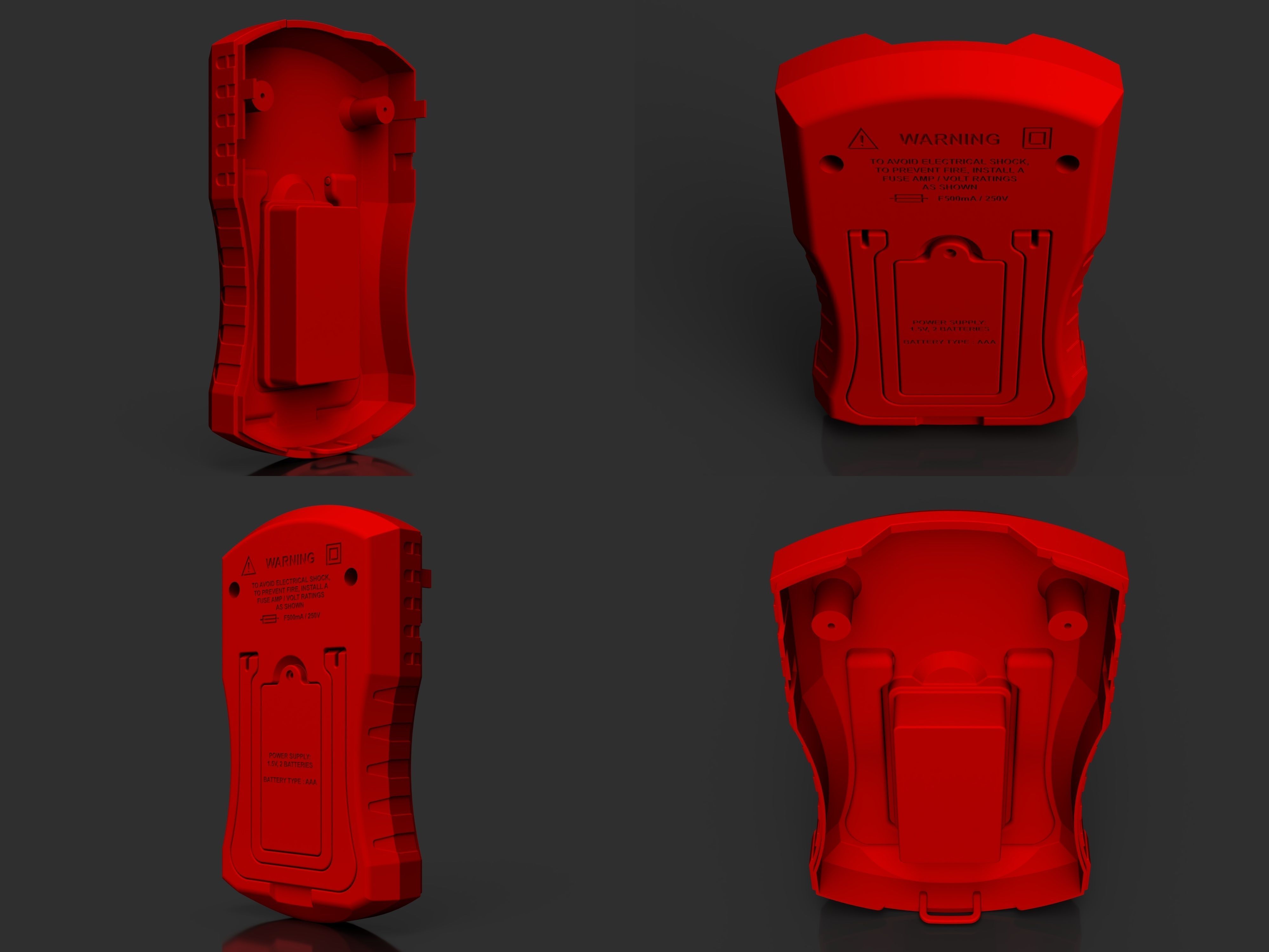 Digital Multimeter 3D print model_15