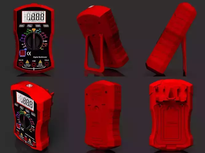 Digital Multimeter 3D print model