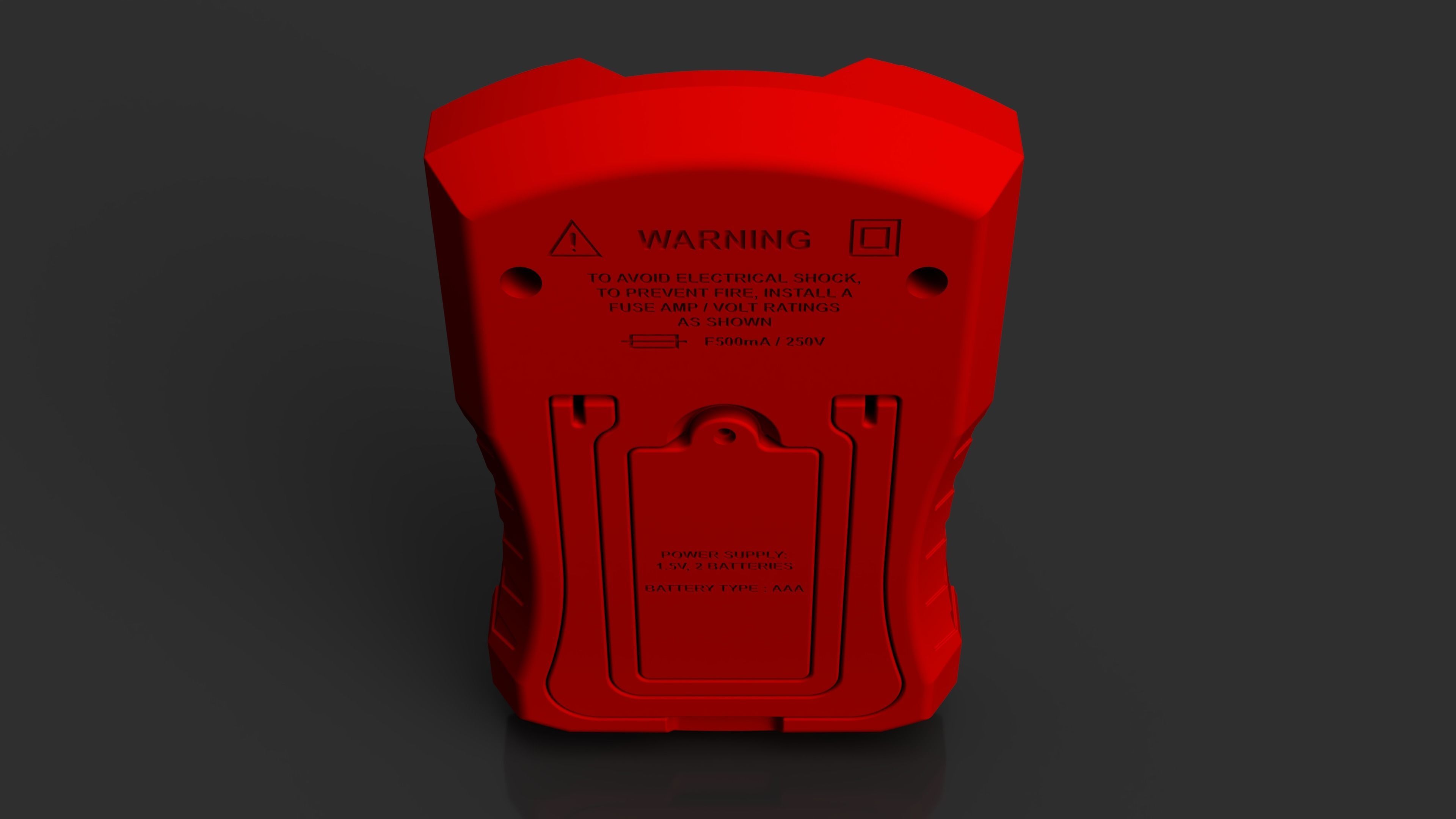 Digital Multimeter 3D print model_3