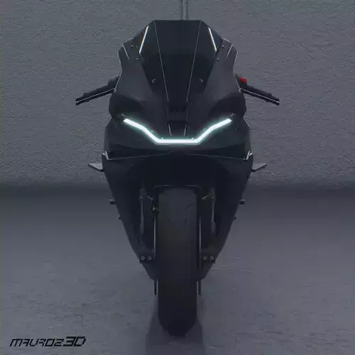 Mav-1r sportbike concept motorcycle 3D model 3D model