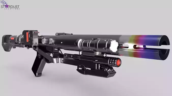 E 11 D Blaster for 1 12 scale  3D print model