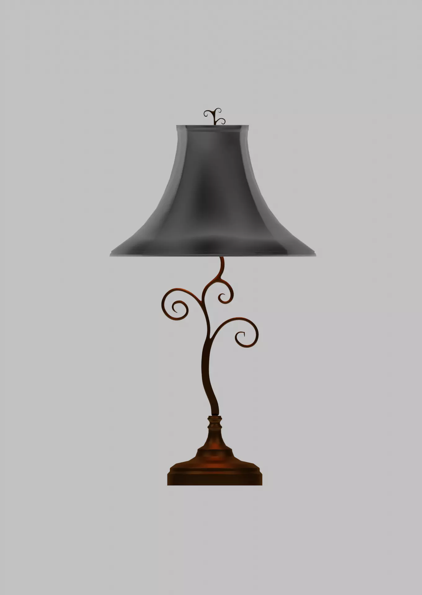 Astro Lamp Free low-poly 3D model_0