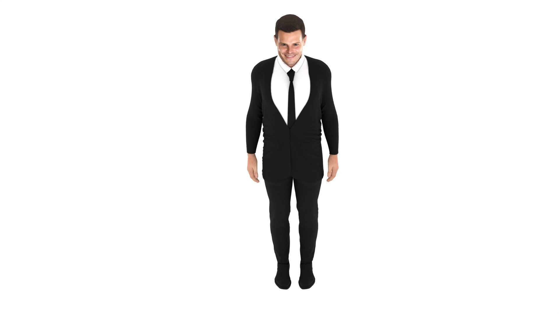 Cesar Azpilicueta Low-poly 3D model_5