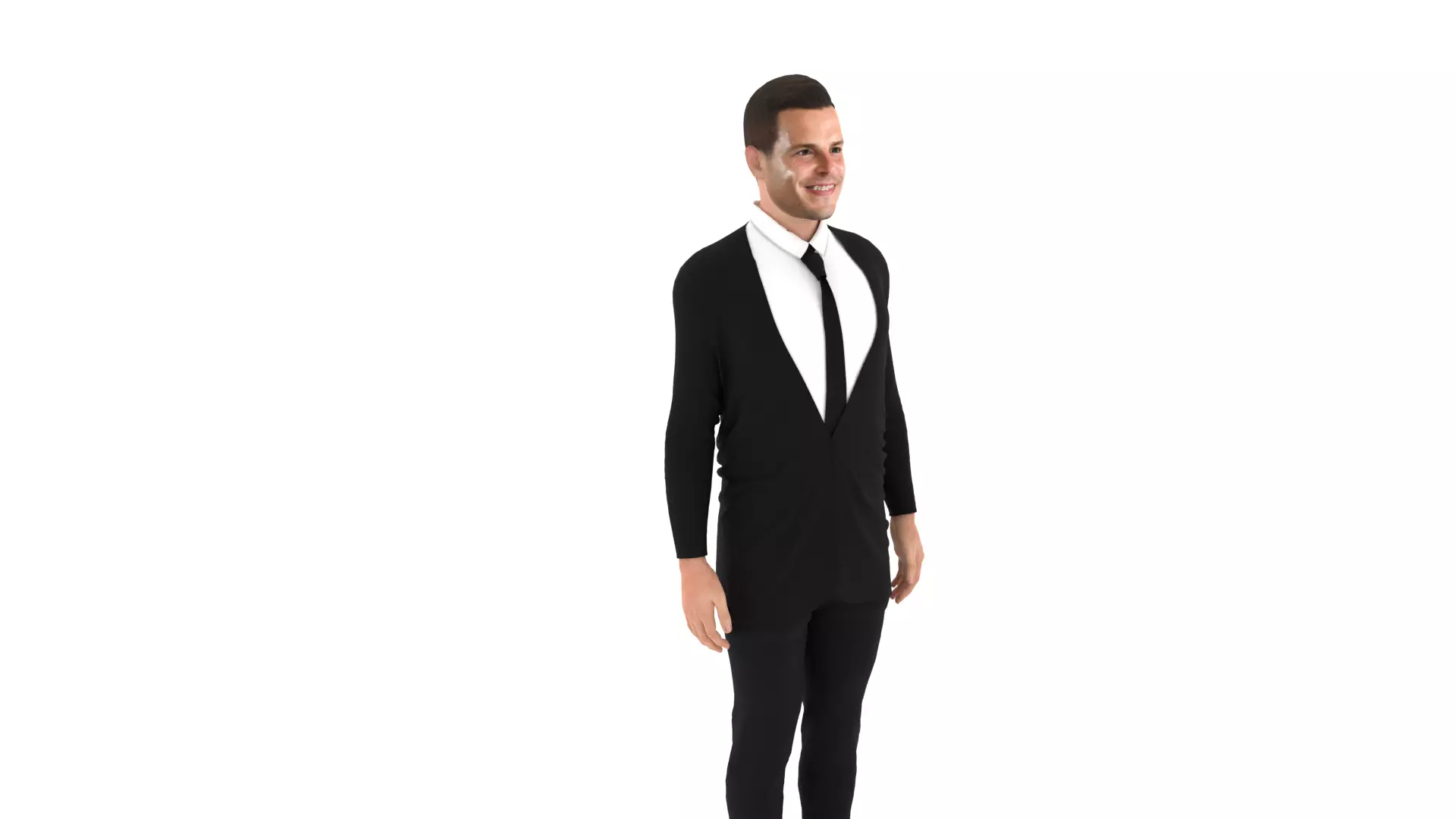 Cesar Azpilicueta Low-poly 3D model_0