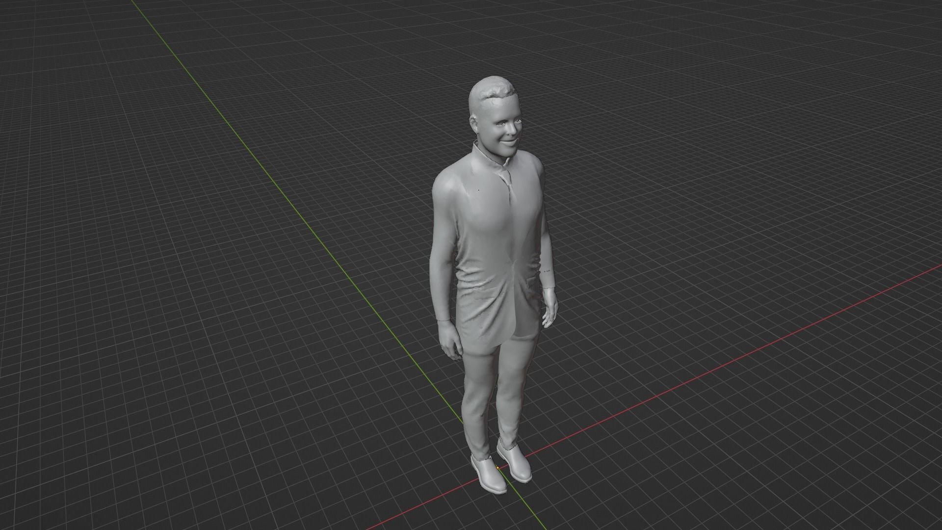 Cesar Azpilicueta Low-poly 3D model_8