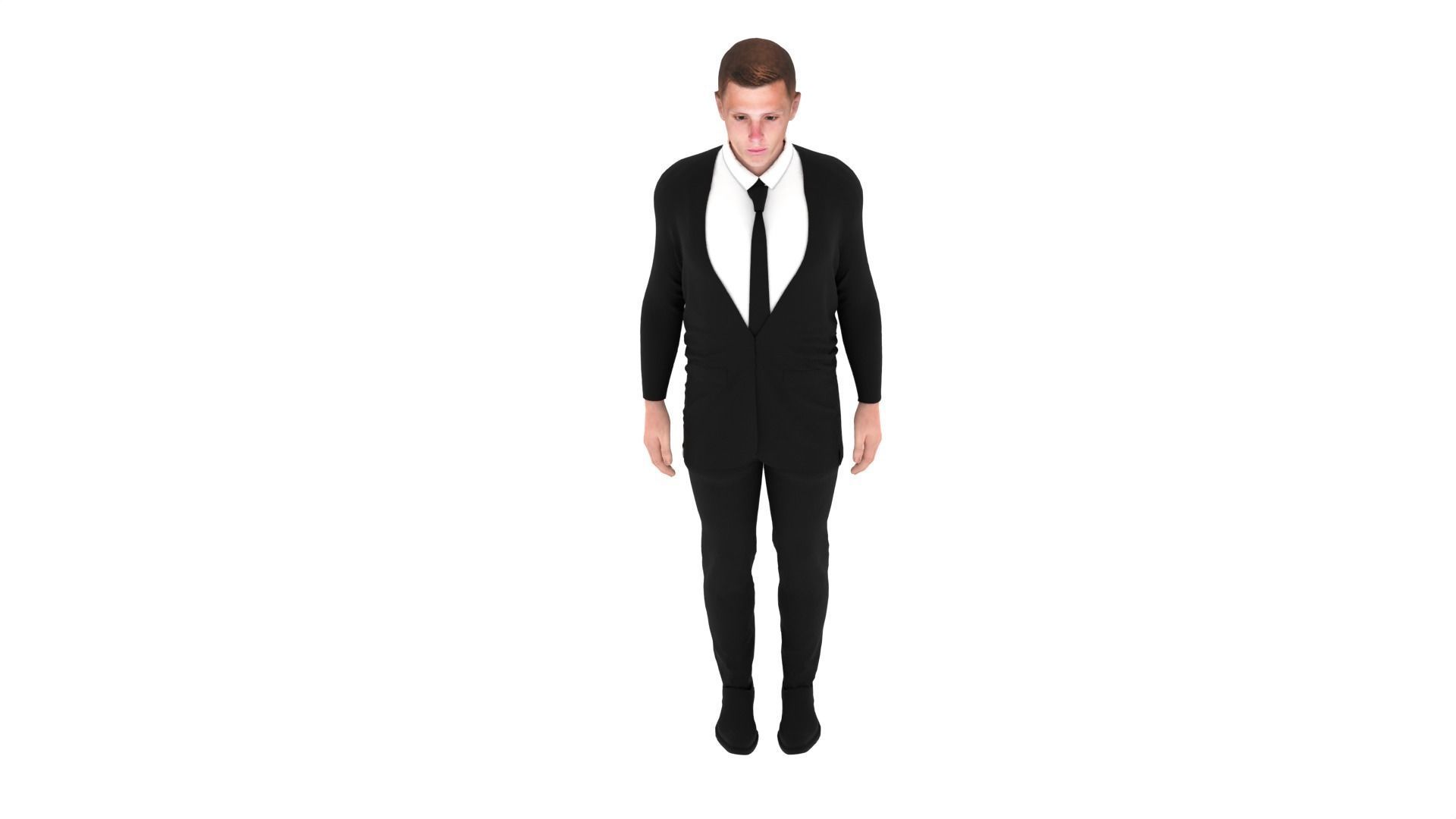 Dani Olmo Low-poly 3D model_5