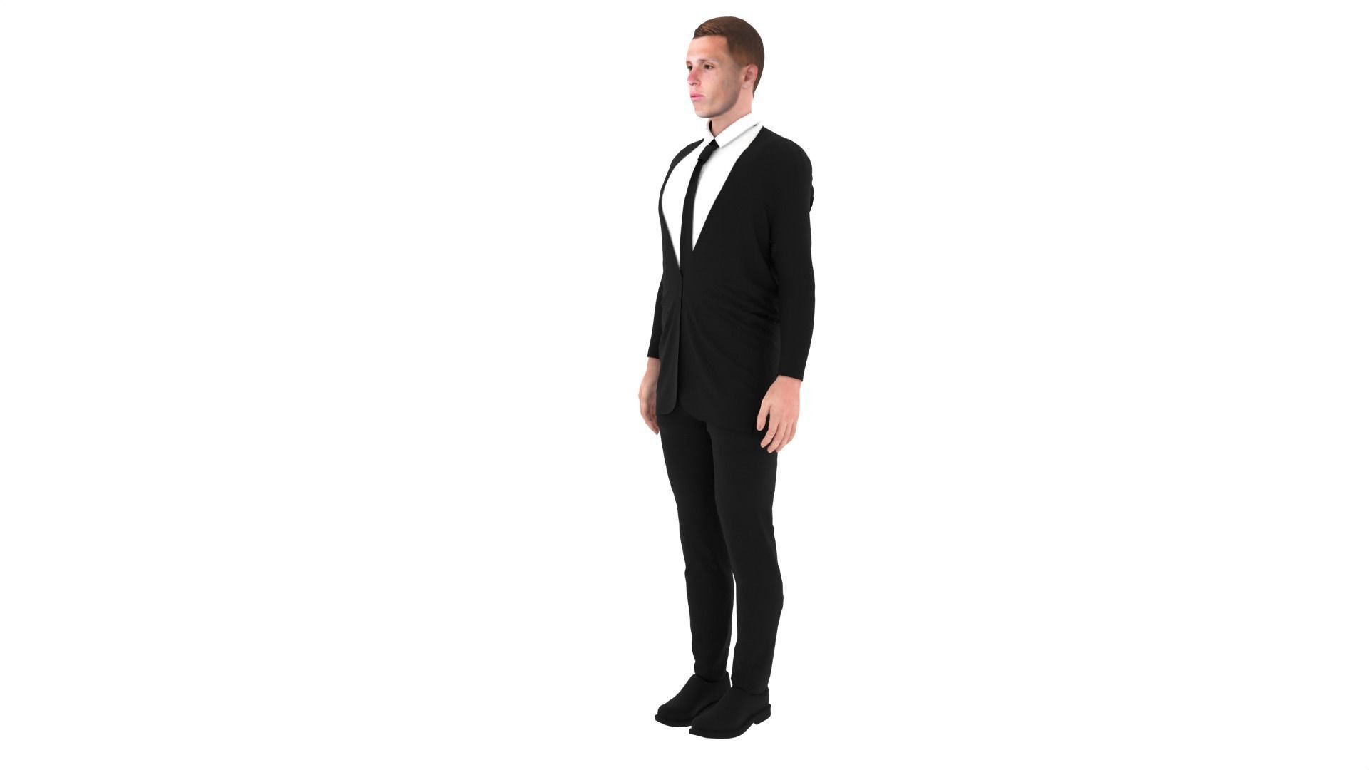 Dani Olmo Low-poly 3D model_4