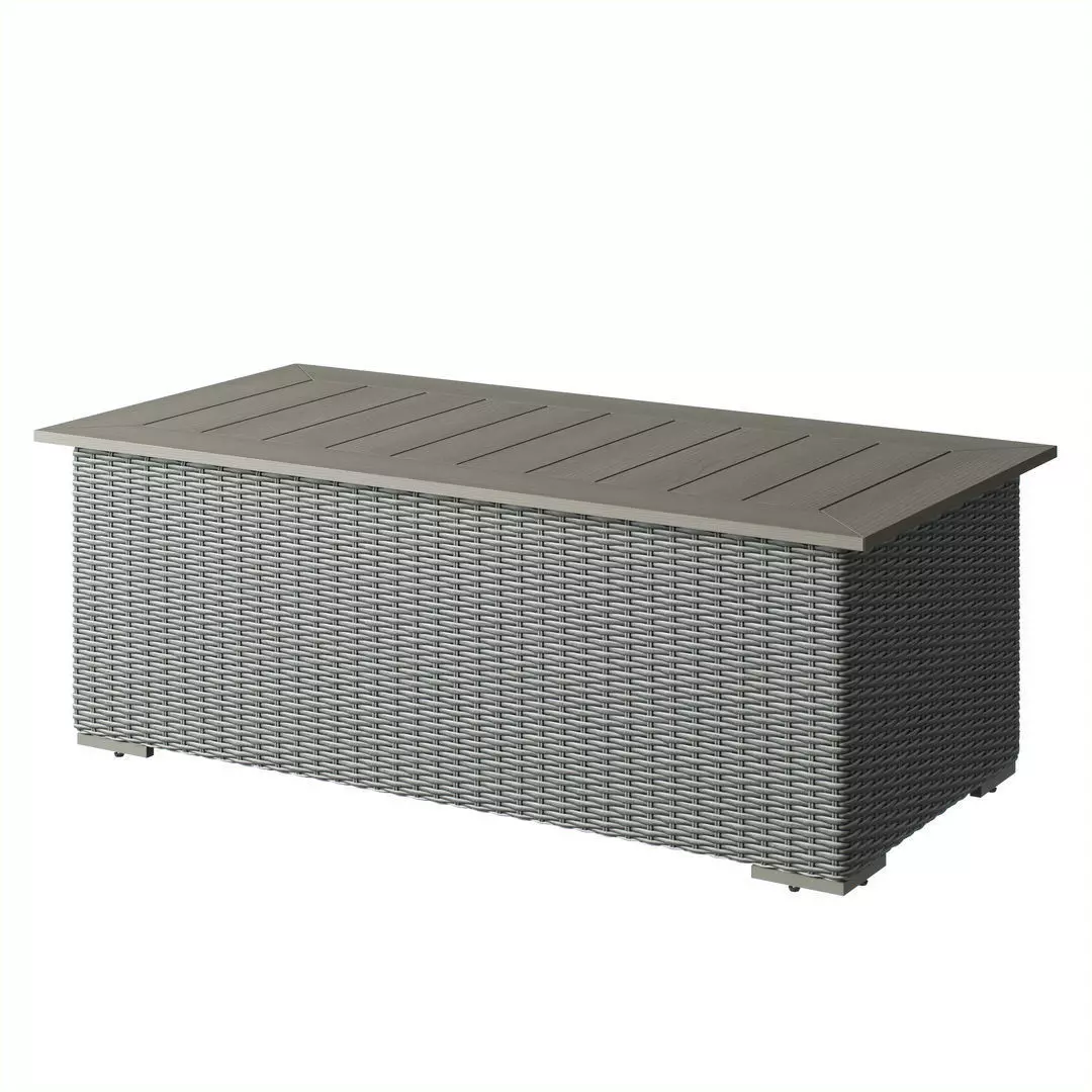 OVE Victoria 4 pieces Conversation Set Table 3D model_0