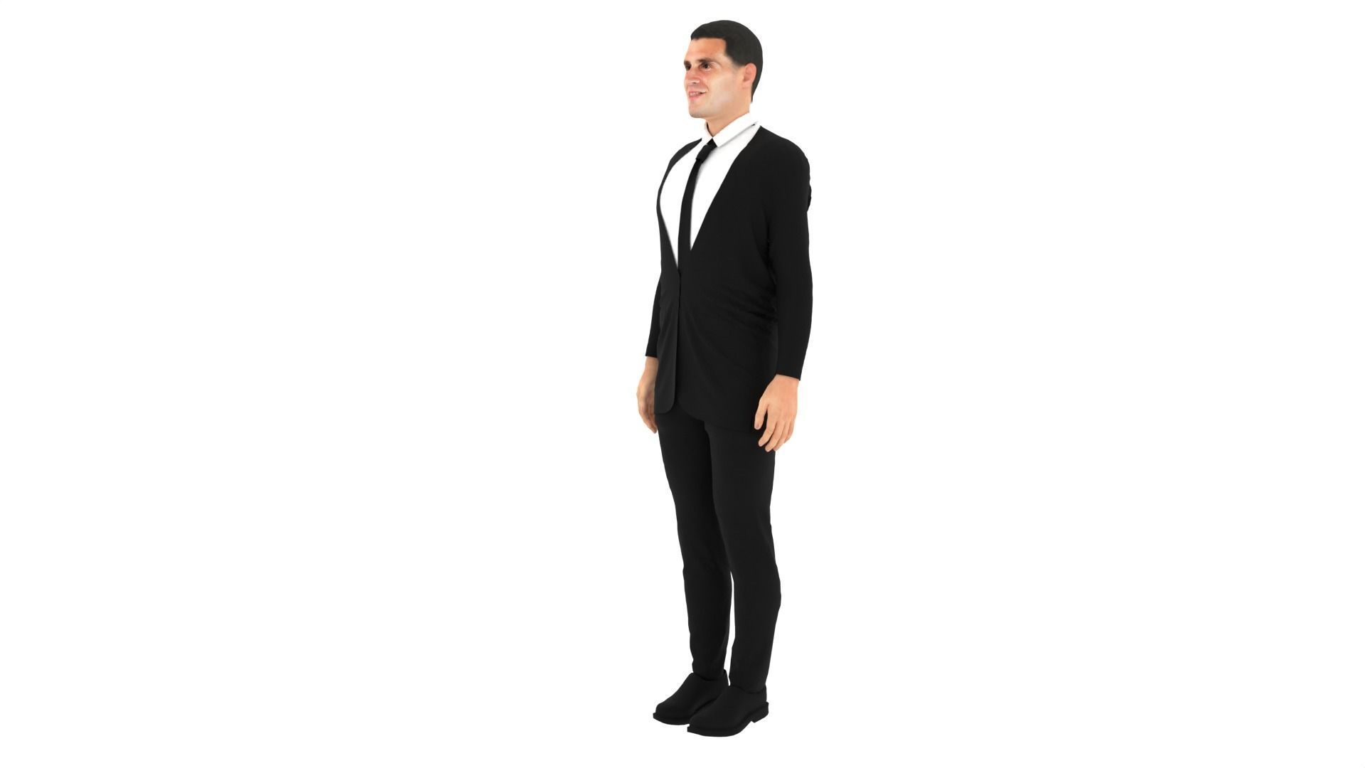 Emiliano Martinez Low-poly 3D model_4