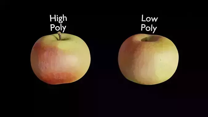 Apple Fruit 2 Photorealistic