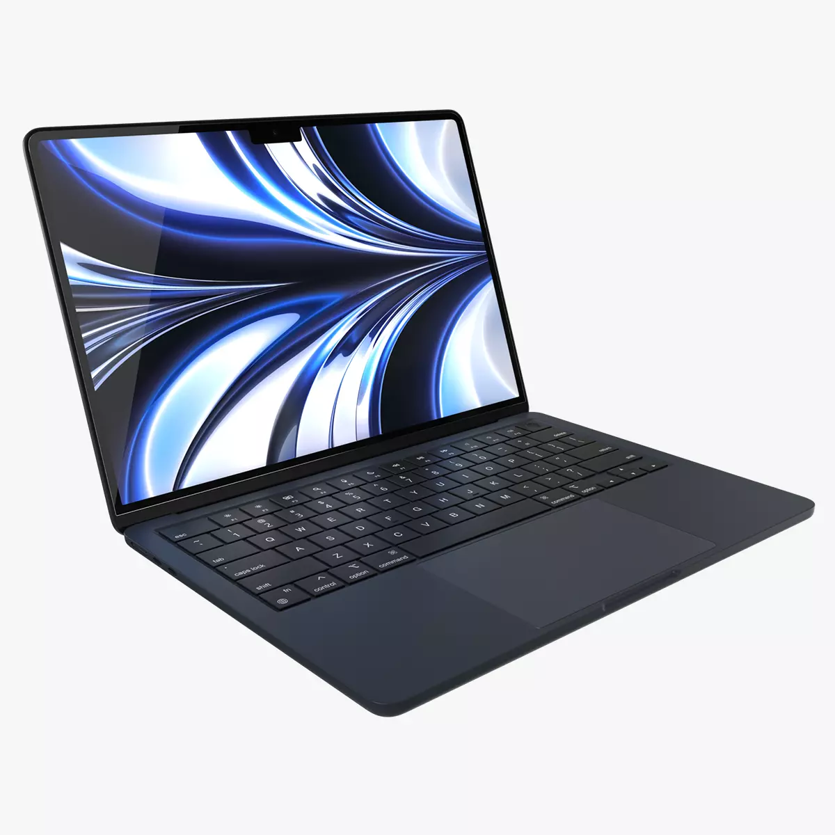 Apple MacBook Air M2 Midnight 2022 3D model | CGTrader