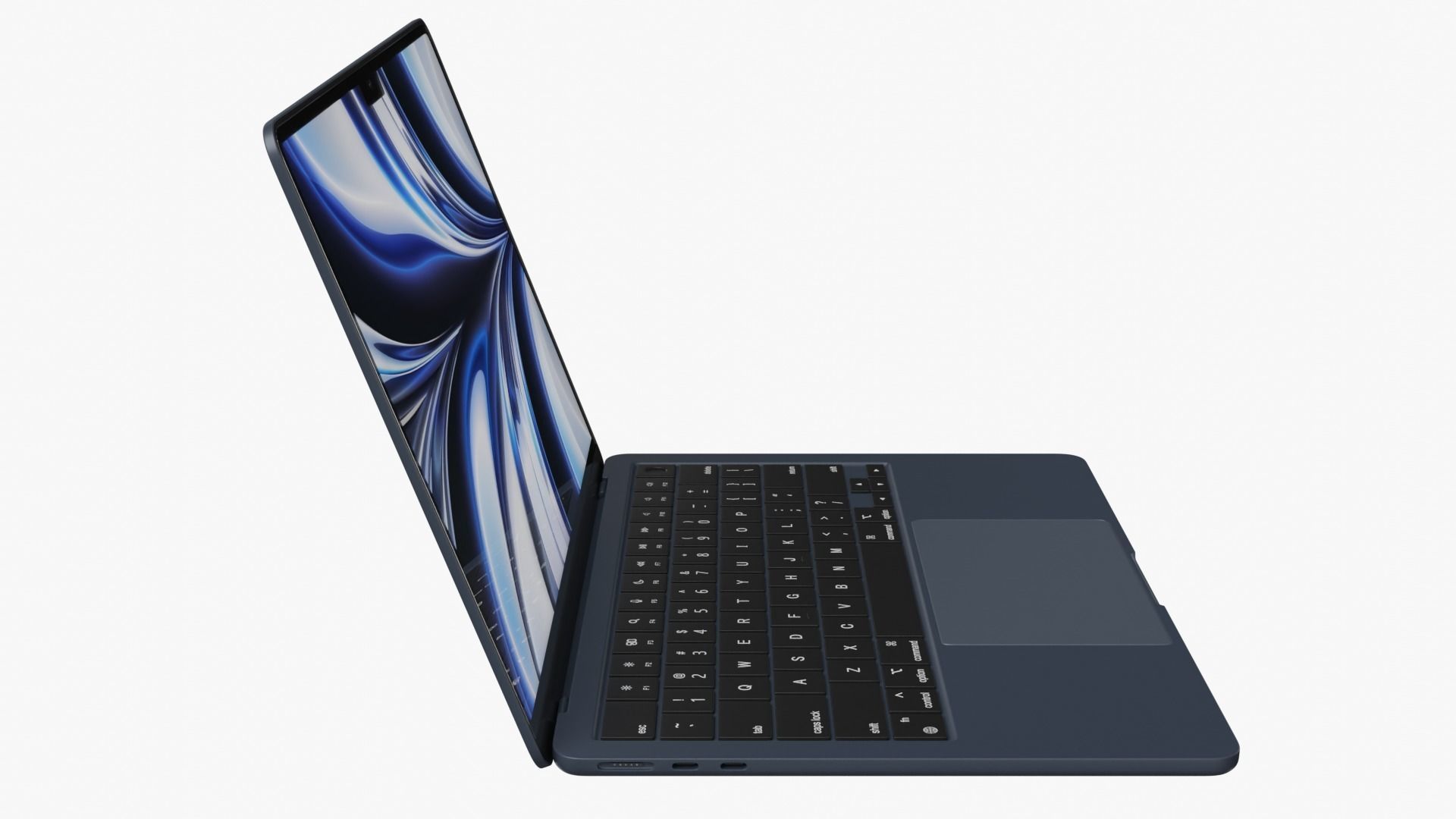 Apple MacBook Air M2 Midnight 2022 3D model | CGTrader