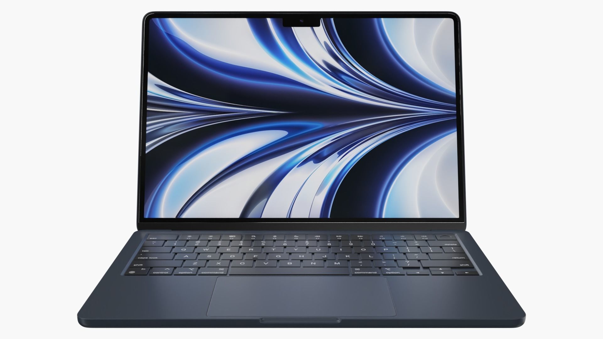 Apple MacBook Air M2 Midnight 2022 3D model | CGTrader