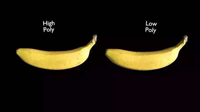 Banana Fruit 3 Photorealistic