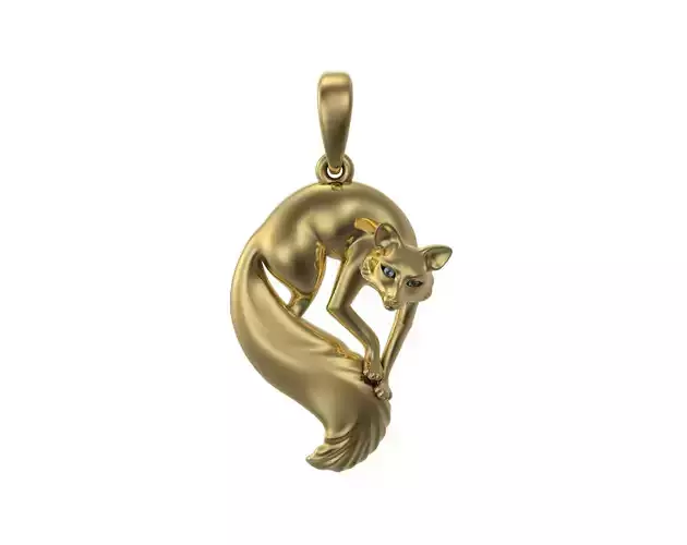 Fox pendant