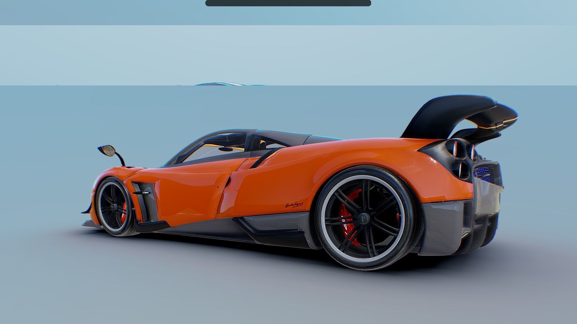 Pagani Huayra-BC 3D model_2