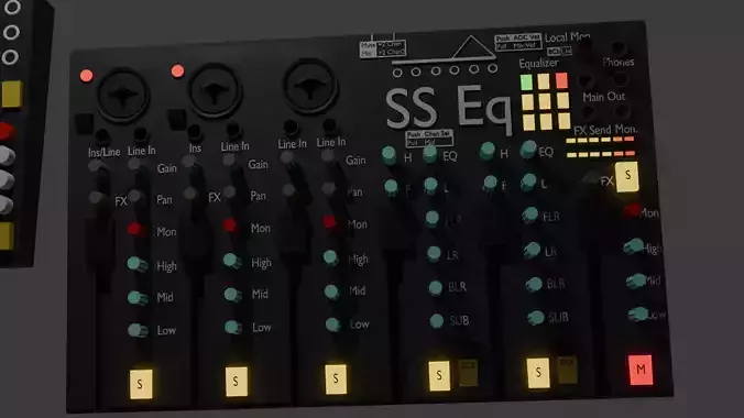 Surround Sound Mixer Dual PC Streaming