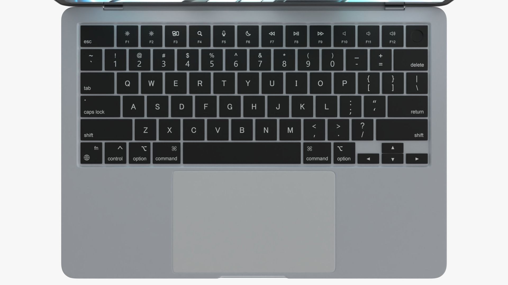 Apple MacBook Air M2 Silver 2022 3D model_6