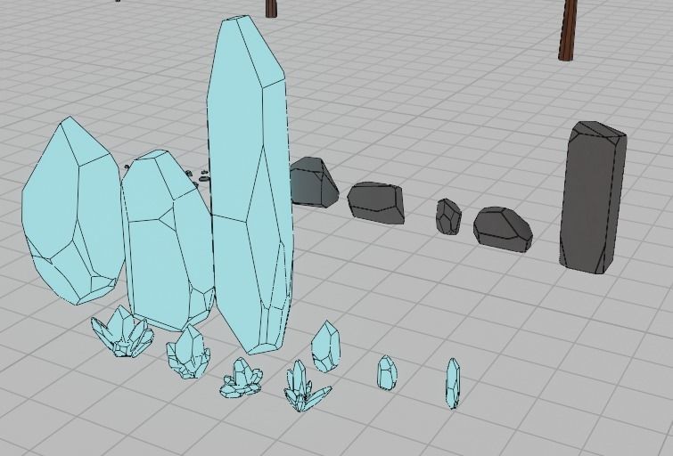 Stylized Modular Environment Kit 3D model_32