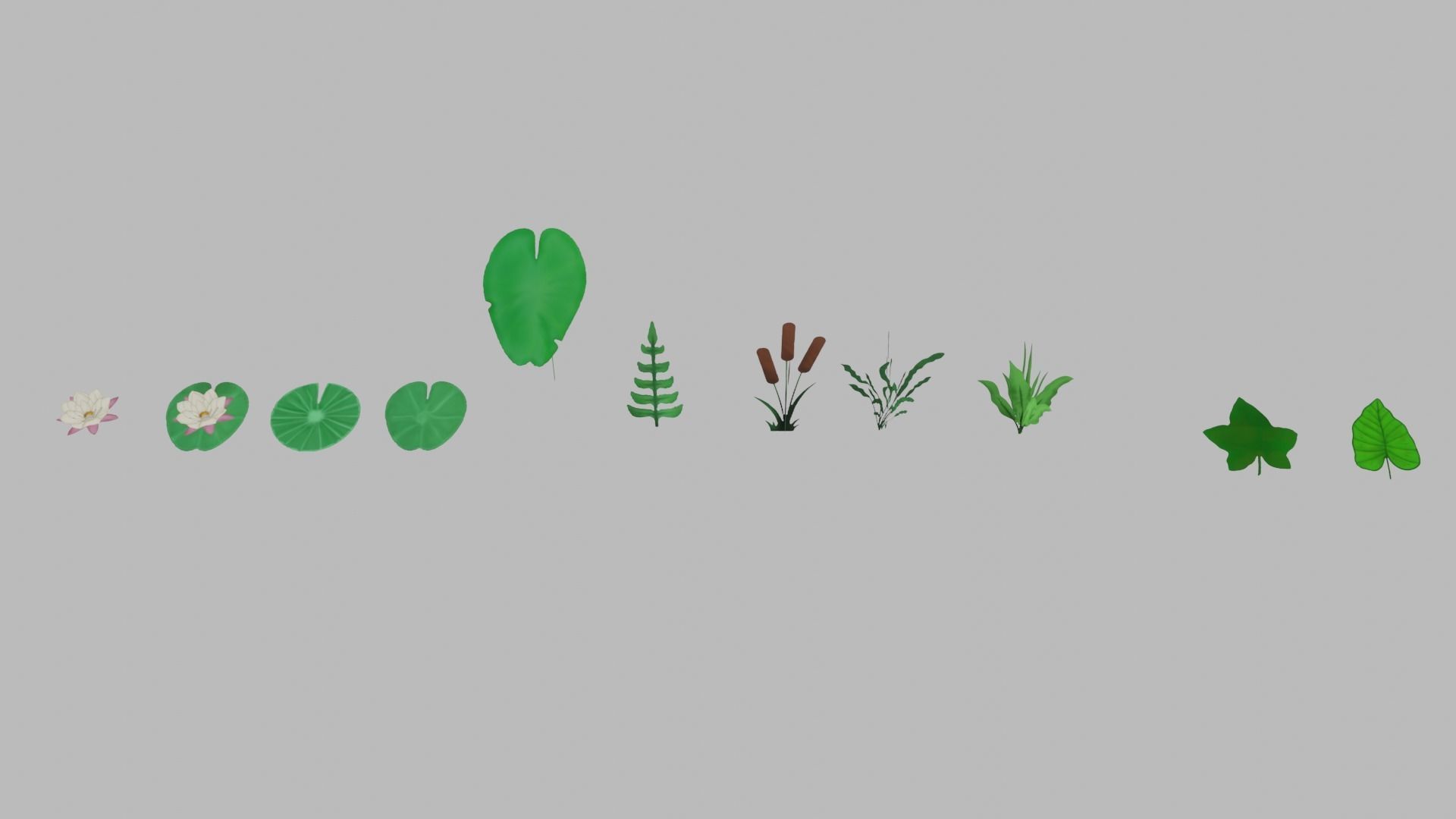 Stylized Modular Environment Kit 3D model_17