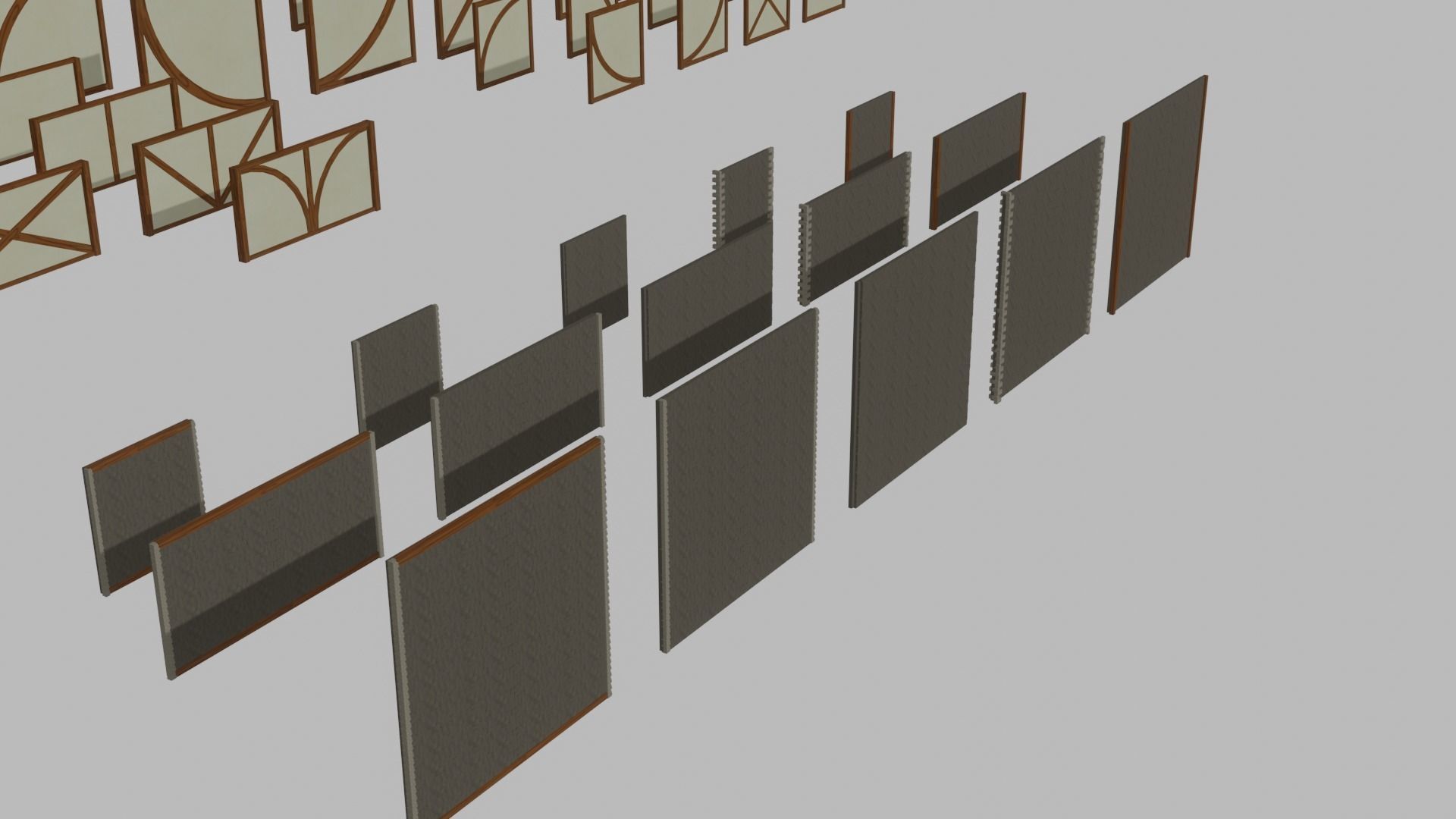 Stylized Modular Environment Kit 3D model_3