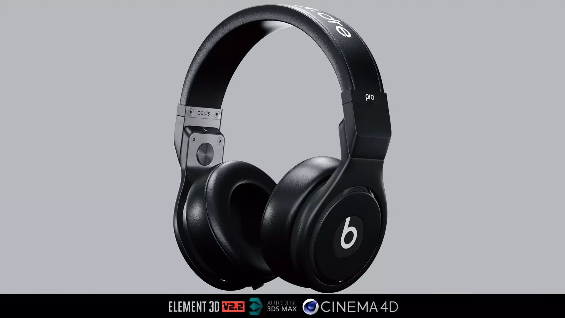 Beats Pro by Dre 3D model