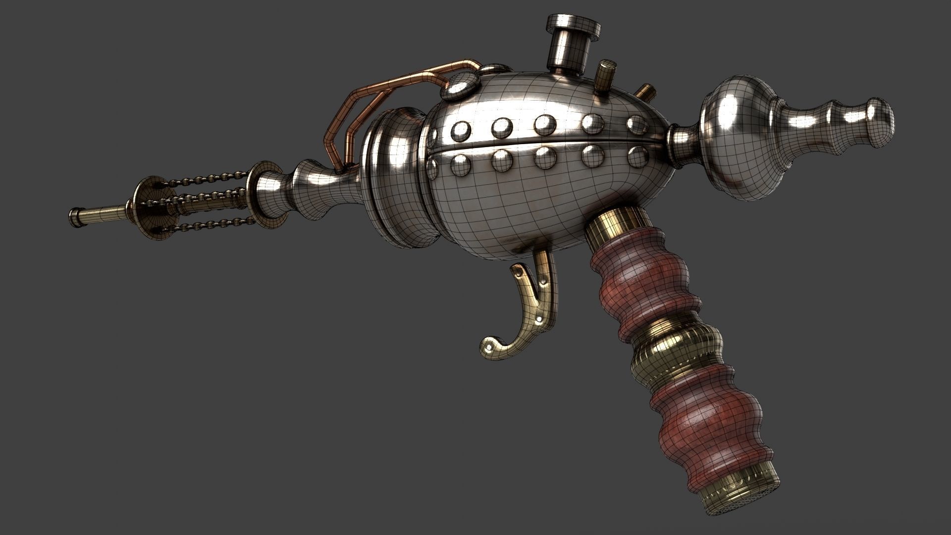 Fantasy Gun 19 3D model_12