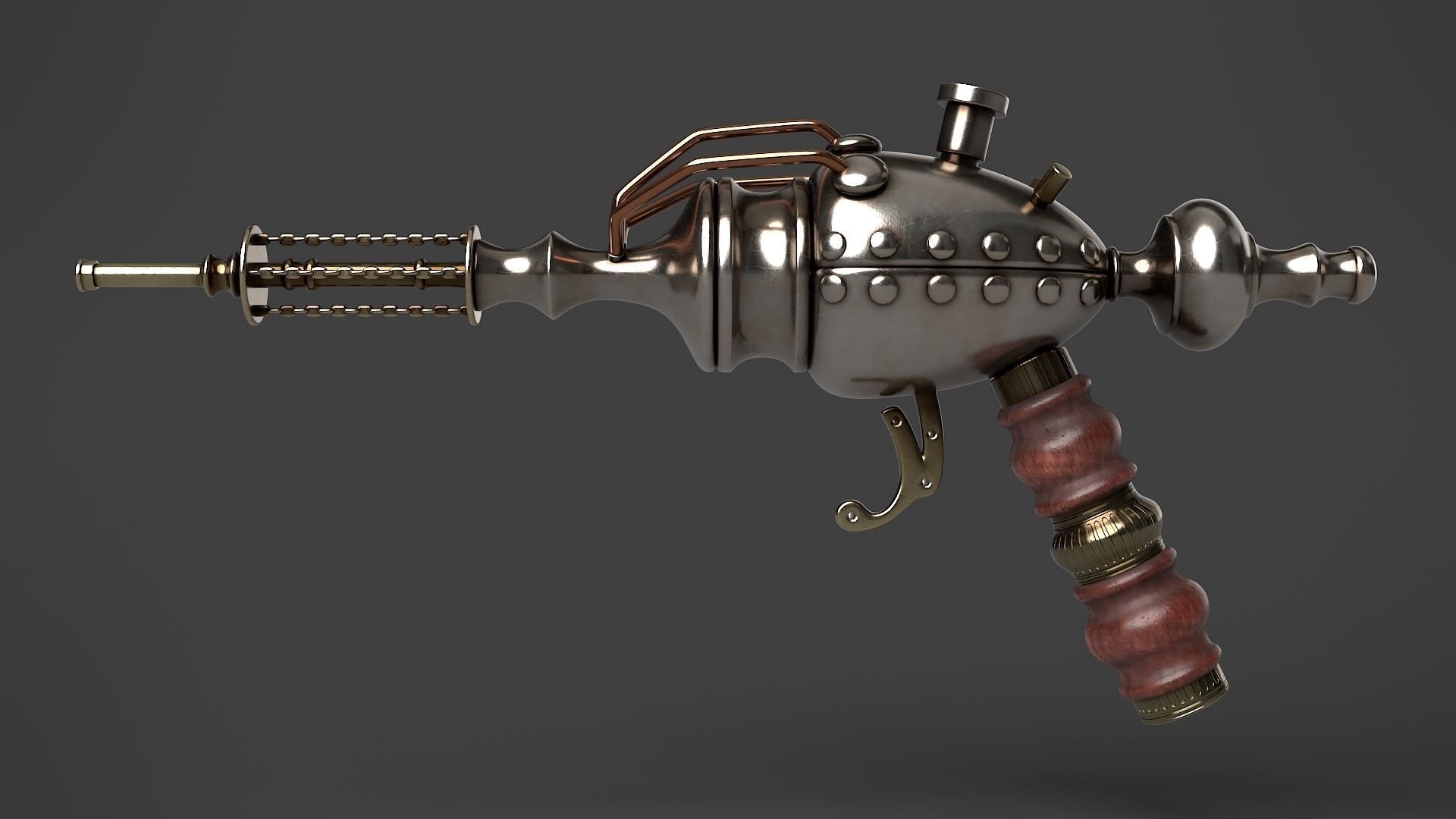 Fantasy Gun 19 3D model_8